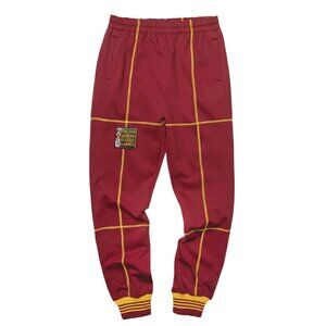 AACA Joggers w/ Color Contrast Stitch 90s Hip Hop Sweatpants Multicolor